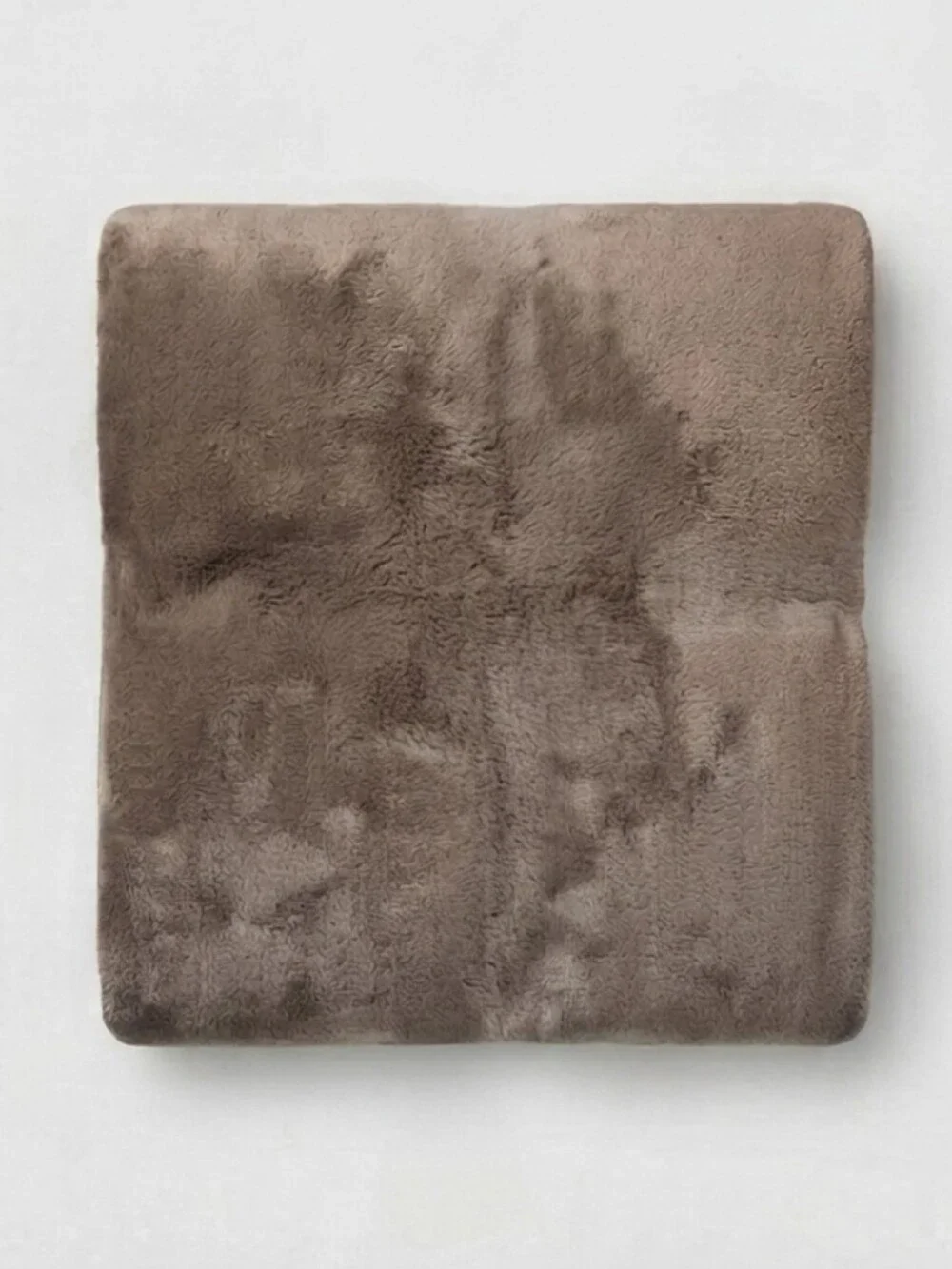 NWT Berkshire Luster Soft Taupe Throw Blanket 50x70